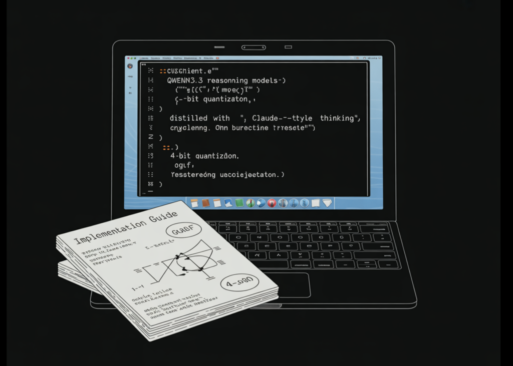 A Coding Implementation to Run Qwen3.5 Reasoning Models Distilled with Claude-Style Thinking Using GGUF and 4-Bit Quantization A Coding Implementation to Run Qwen3.5 Reasoning Models Distilled with Claude-Style Thinking Using GGUF and 4-Bit Quantization