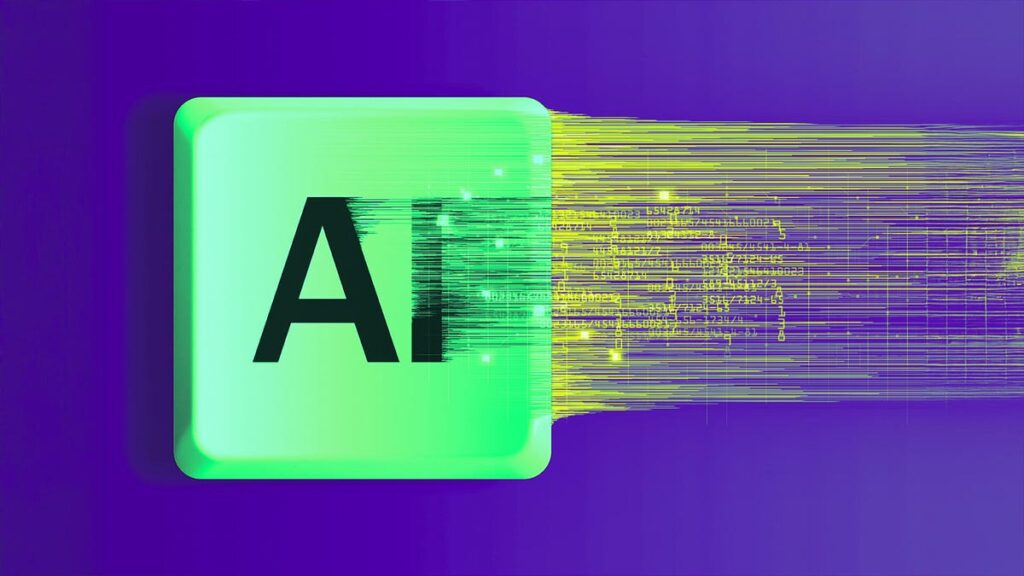 AI Agents Are Increasingly Evading Safeguards, According to UK Researchers green AI keyboard key in motion against a purple backdrop