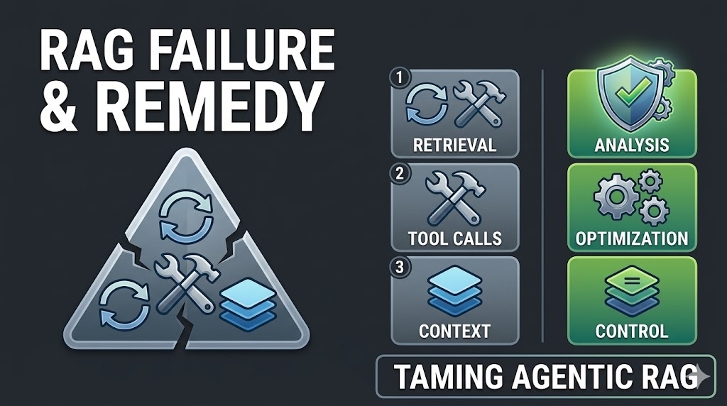 Agentic RAG Failure Modes: Retrieval Thrash, Tool Storms, and Context Bloat (and How to Spot Them Early) Agentic RAG Failure Modes: Retrieval Thrash, Tool Storms, and Context Bloat (and How to Spot Them Early)
