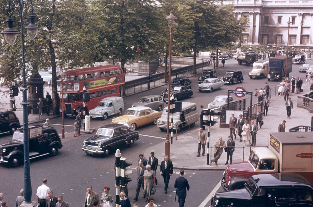 Chaos, hand signals and the 'code': Driving in 1950s London