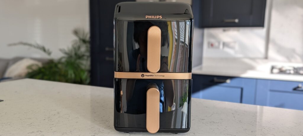 I tested the Philips 4000 Series Stacked Dual Basket Air Fryer — a premium appliance with looks to match