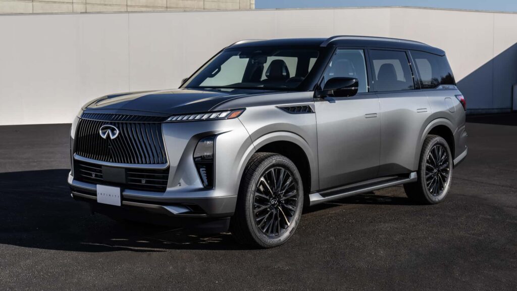 Infiniti QX80 Red Sport: High-Performance Trim Coming?