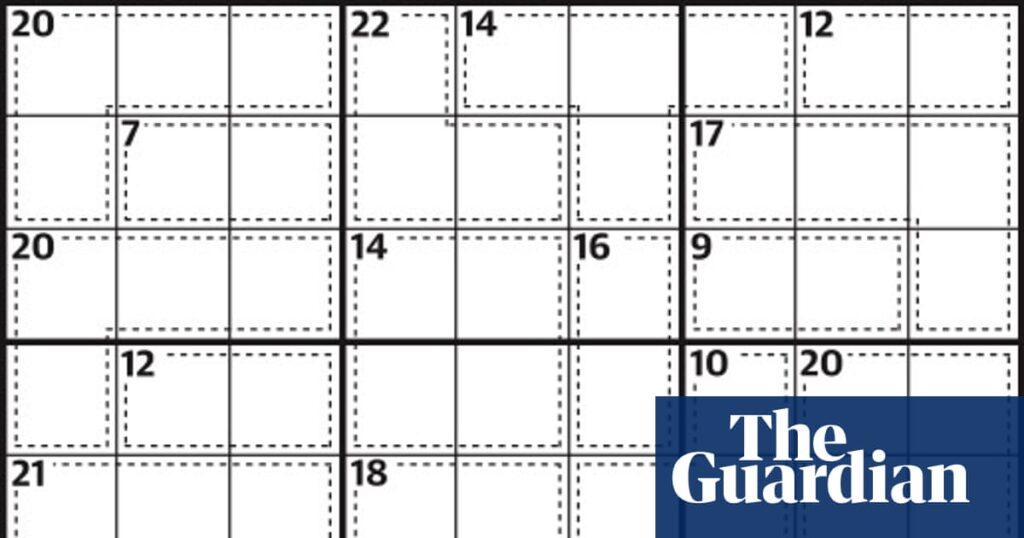 Killer sudoku 1,013 | Life and style
