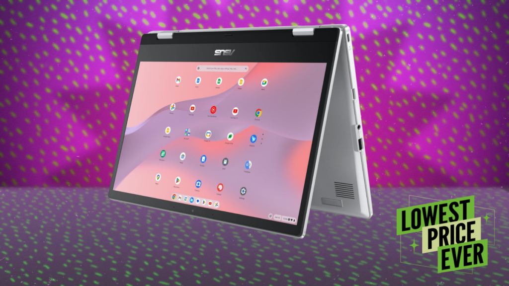 The ASUS Chromebook Flip CX1 Convertible Laptop Is Nearly $100 Off Right Now