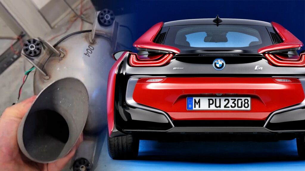 The BMW i8’s Muffler Can Play Music The BMW i8’s Muffler Can Play Music