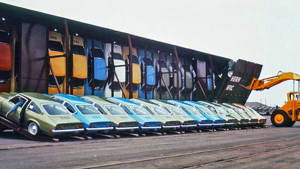 The Clever Engineering Of Shipping The Chevy Vega By Train The Clever Engineering Of Shipping The Chevy Vega By Train