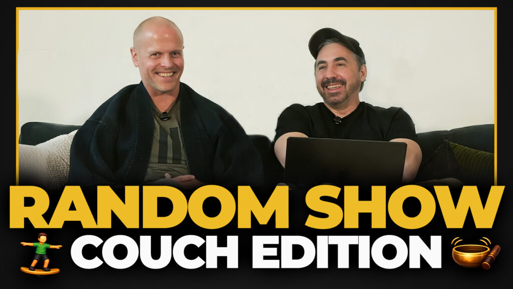 The Random Show, Couch Edition! — Supplements, Hummingbirds, Cock Rings, Optimizing Mitochondria, Breathing and Balance Training, Cool Grip Strength Tools, and More (#858)