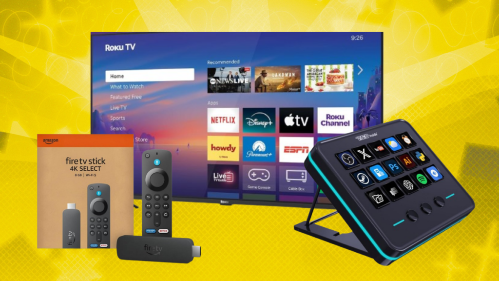 These Are the Best Deals on Streaming Gear During Amazon’s Big Spring Sale These Are the Best Deals on Streaming Gear During Amazon's Big Spring Sale