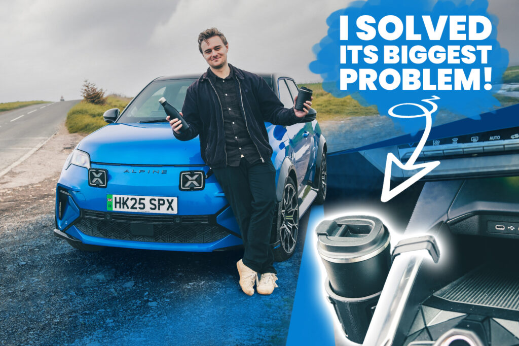 Thirsty work: Fixing the most annoying thing on my Alpine A290