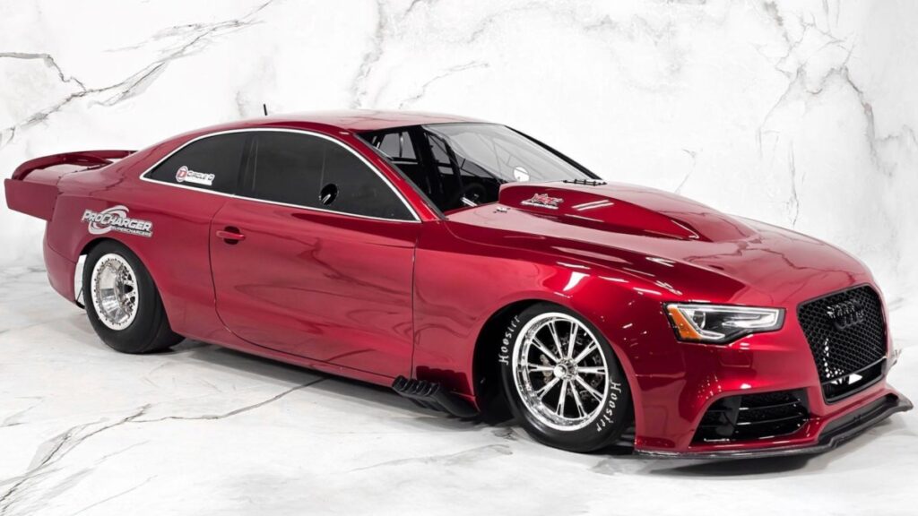 You Can Buy Daddy Dave's Absurd Audi RS5 Drag Car for $425,000