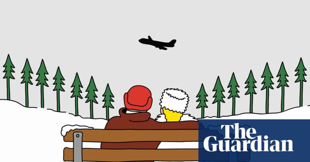 You be the judge: should my eco-conscious husband park his dislike of flying? | Life and style