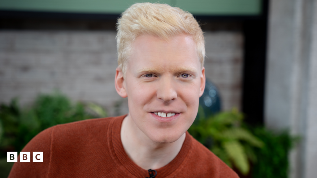 Dr Oscar Duke in the Morning Live studio