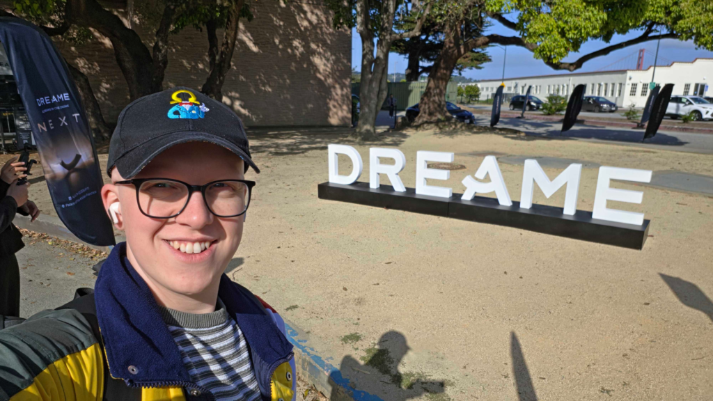 Hamish at Dreame Next in San Francisco