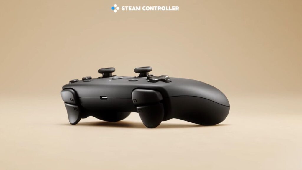A still image showing the Steam Controller
