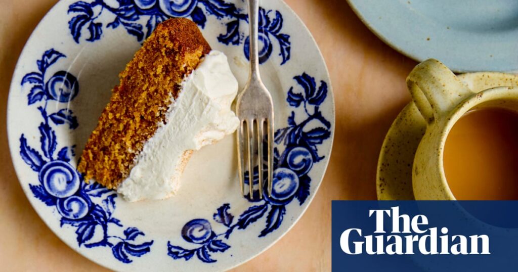Tanya Bush’s recipes for carrot cake with cream cheese mousse, and Neapolitan pavlova | Food