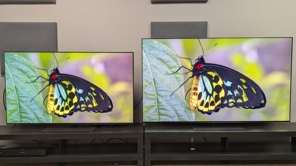 The LG G6 OLED TV got a picture-changing firmware update before its release, so I tested it side-by-side with the G5 again — here's what happened