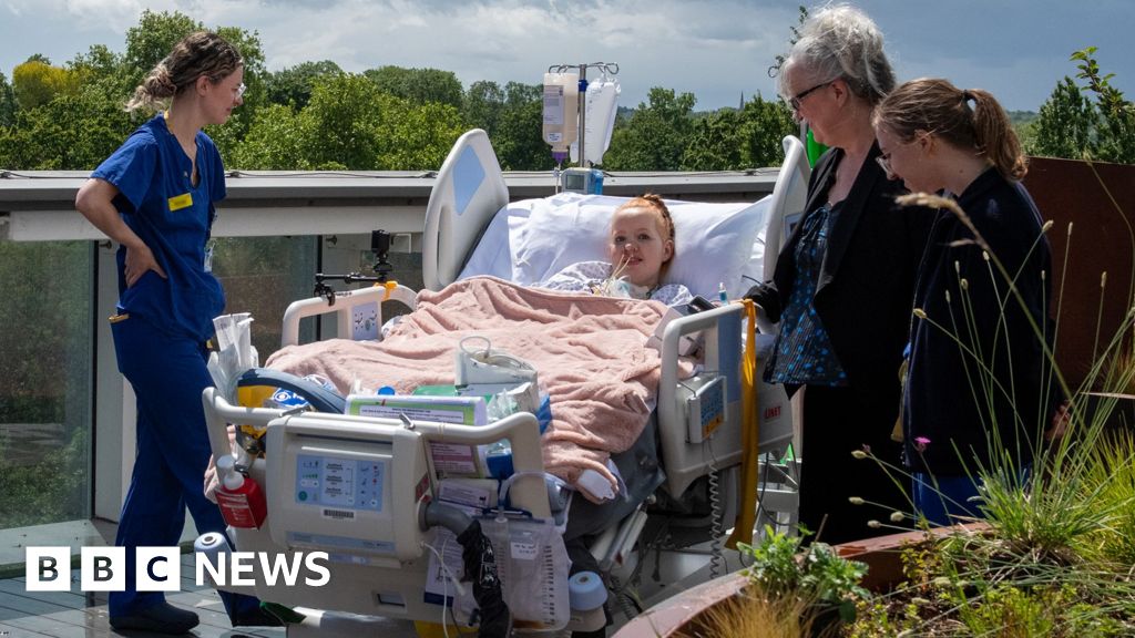 'I forgot what it feels like to be outside' – First rooftop intensive care ward opens 'I forgot what it feels like to be outside' – First rooftop intensive care ward opens