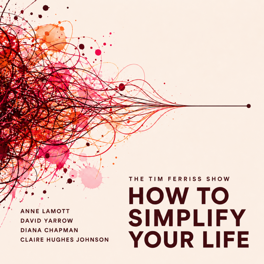 How to Simplify Your Life in 2026 — New Tips from Anne Lamott, Claire Hughes Johnson, David Yarrow, and Diana Chapman (#864)