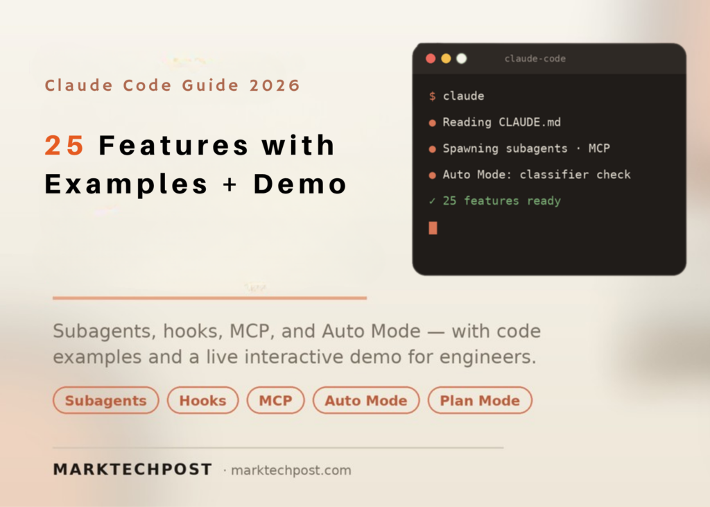 Claude Code Guide 2026: 25 Features with Examples + Demo Claude Code Guide 2026: 25 Features with Examples + Demo