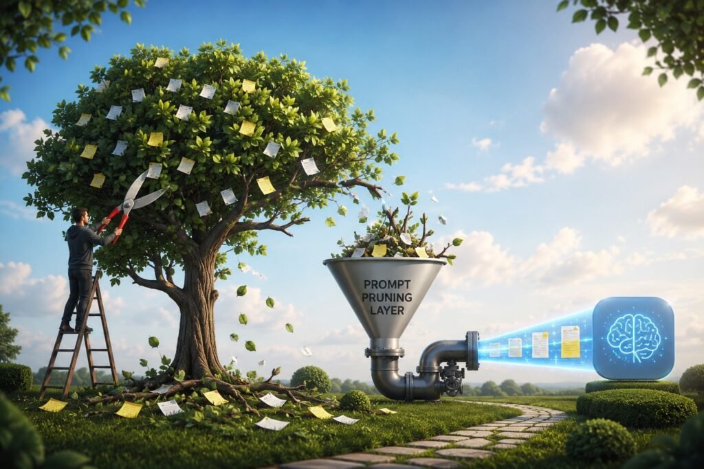 Long Context Isn’t Free — I Built a Safe Prompt-Pruning Layer That Makes LLM Systems Work Long Context Isn’t Free — I Built a Safe Prompt-Pruning Layer That Makes LLM Systems Work