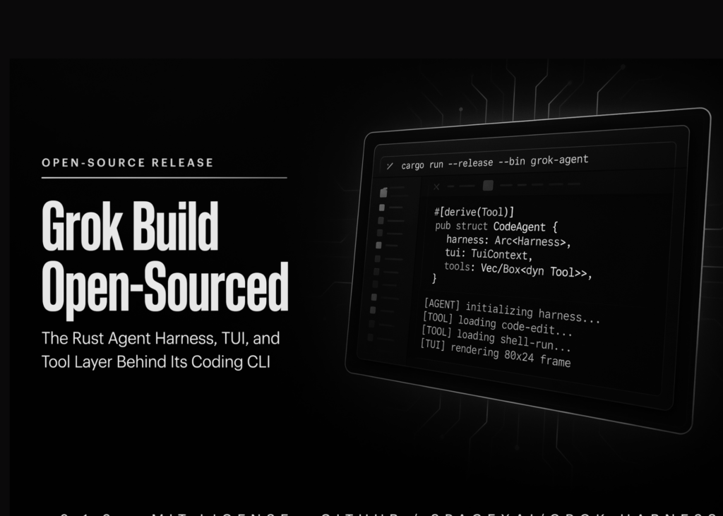SpaceXAI Open-Sources Grok Build: The Rust Agent Harness, TUI, and Tool Layer Behind Its Coding CLI