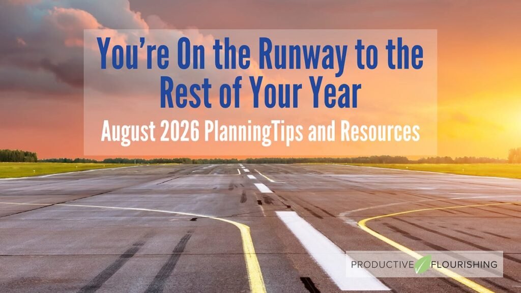 You're On the Runway to the Rest of Your Year
